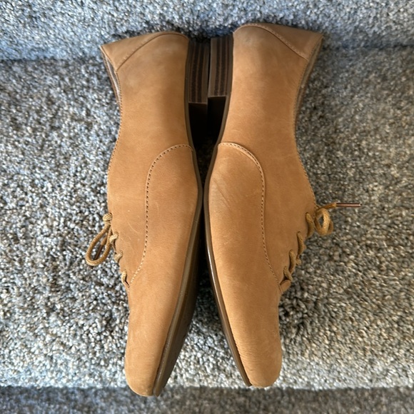NIB Naturalizer “Leal” Tan Suede/Leather Oxfords - Picture 7 of 10